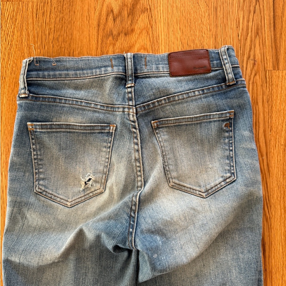 Madewell High Riser Blue Skinny Jeans - Picture 8 of 8